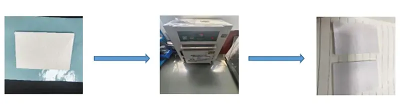 Sheen Technology laboratory Boron Nitride Thermal pad cycling aging Test